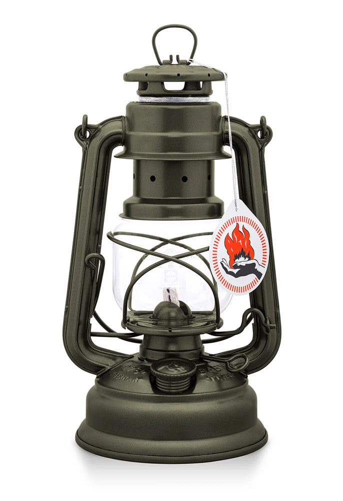 FEUERHAND HURRICANE LANTERN - OLIVE GREEN