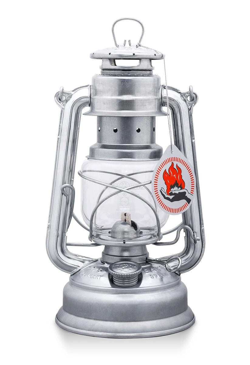 FEUERHAND HURRICANE LANTERN - ZINC PLATED