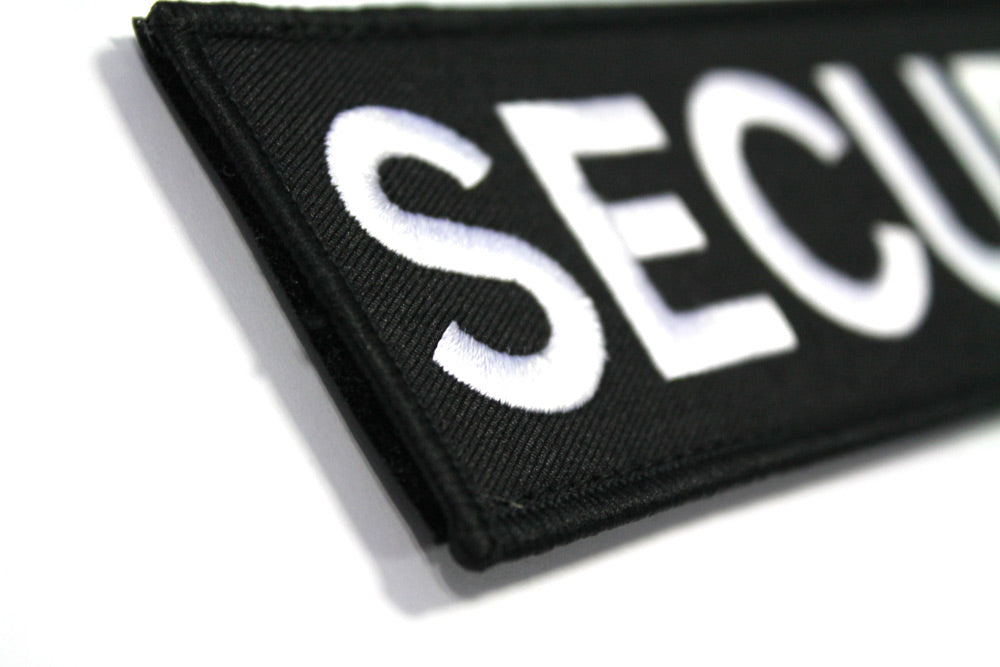 SECURITY LARGE VELCRO BADGE PATCH