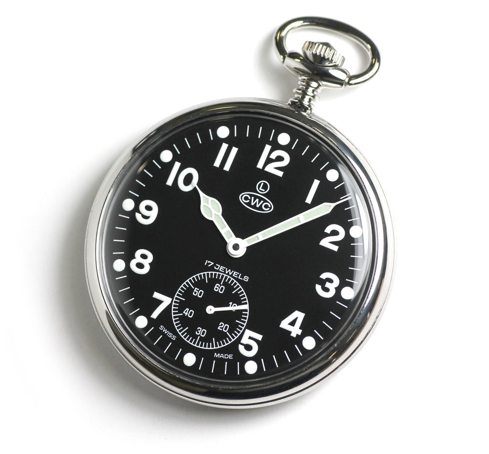 CWC MECHANICAL POCKET WATCH