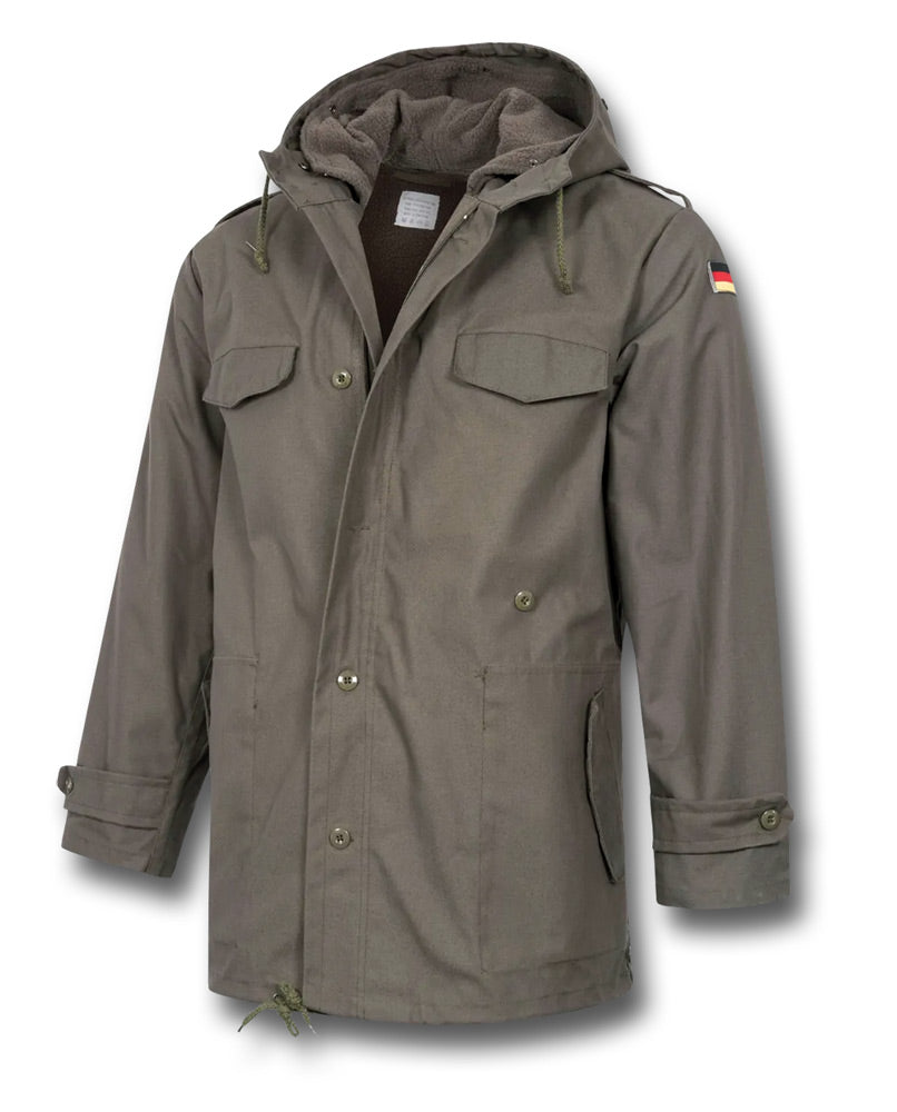 NEW REPRO GERMAN PARKA - GREEN