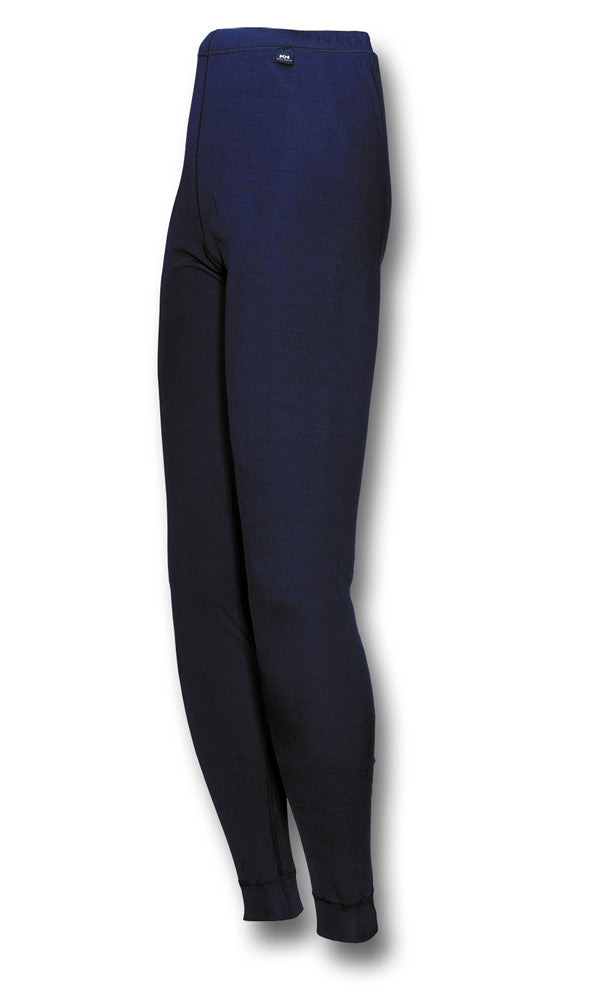 HELLY HANSEN WOMENS LIFA LONG JOHNS - BLUE