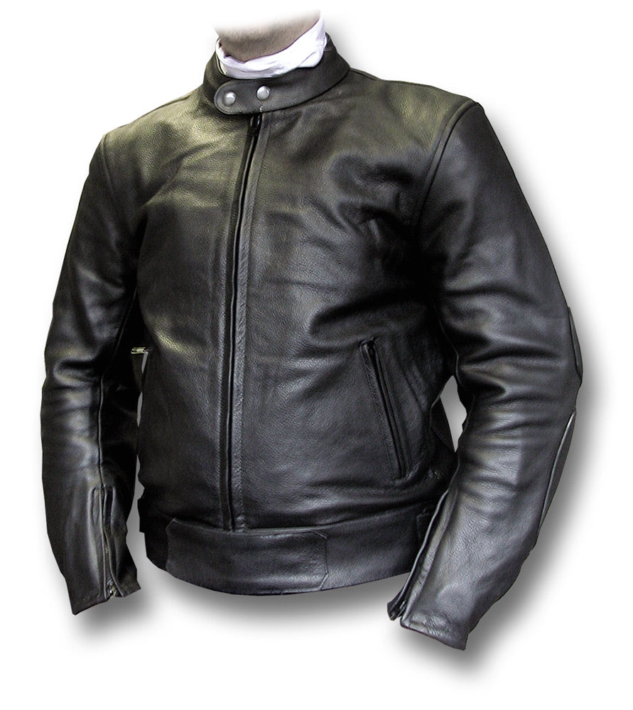 TT BLACK LEATHER JACKET