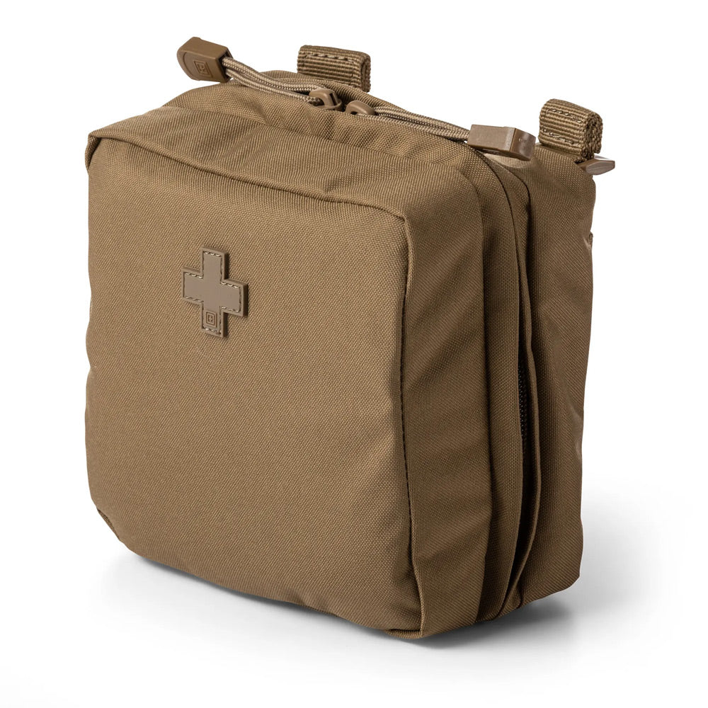 5.11 MED POUCH 6" x 6" - KANGAROO BROWN