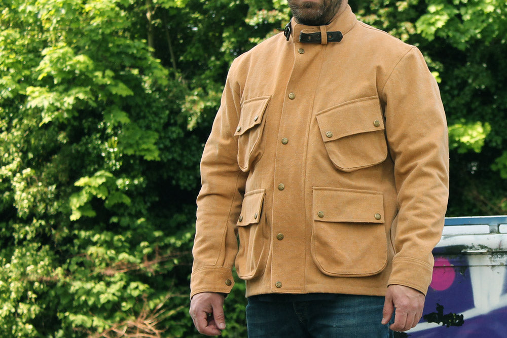 GTH CANVAS TT JACKET - TAN