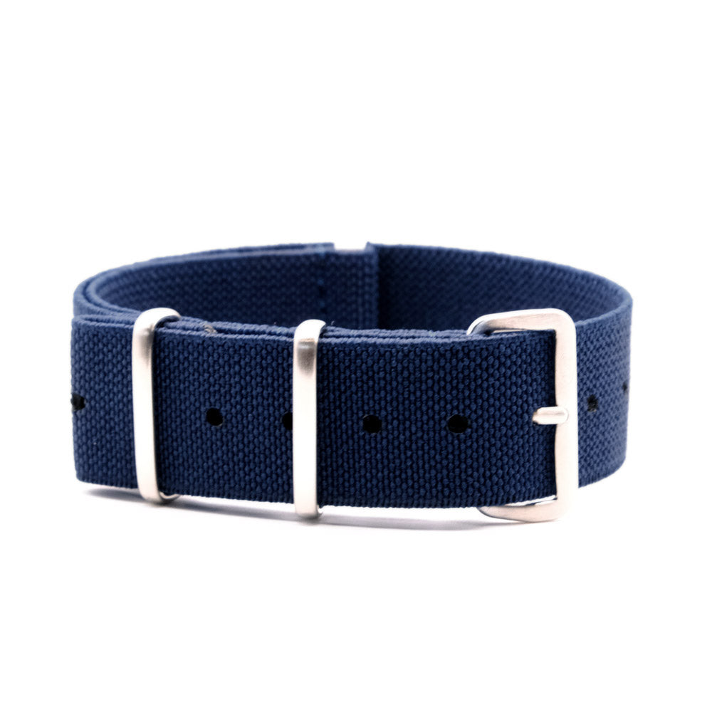 CWC STRETCH WATCH STRAP - NAVY BLUE