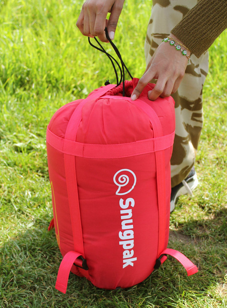 SNUGPAK THE SLEEPING BAG - RED