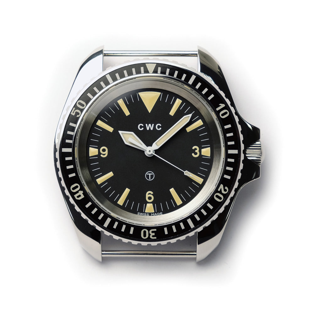 CWC RN81 CLEARANCE DIVER WATCH - POLISHED SILVER