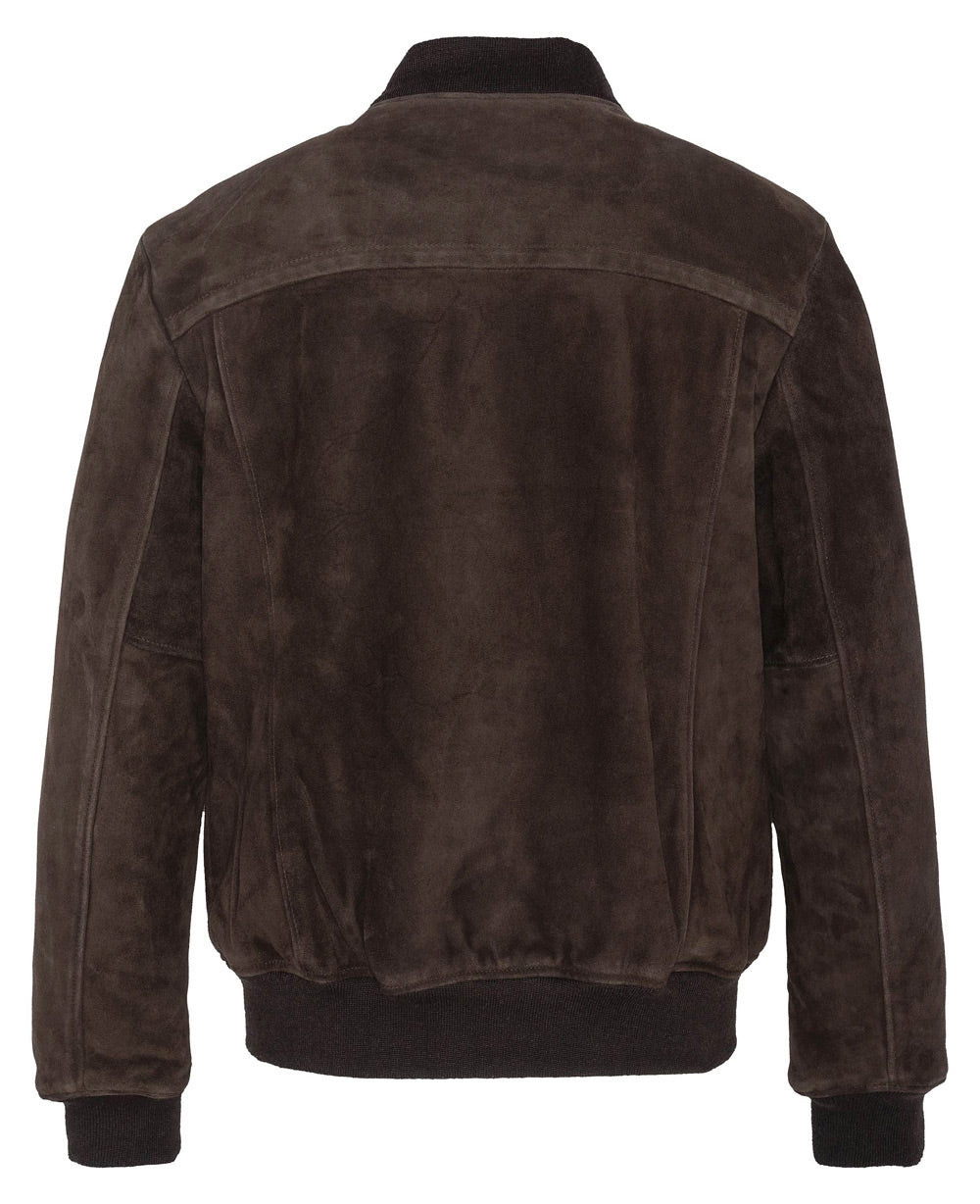 Schott suede bomber on sale jacket