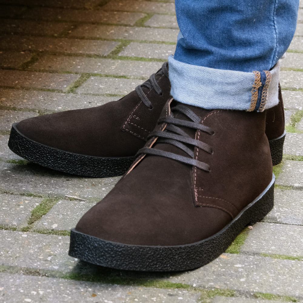 SUEDE 3 EYELET DESERT CHUKKA BOOTS M759 Silvermans