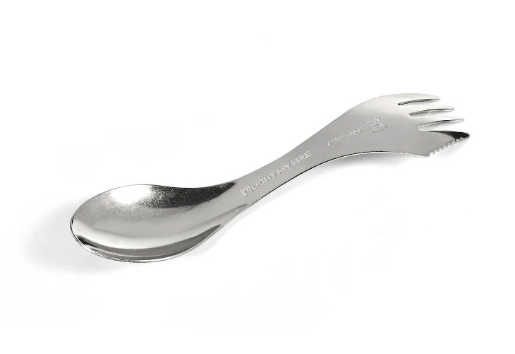 LIGHT MY FIRE SWEDISH SPORK - STAINLESS STEEL