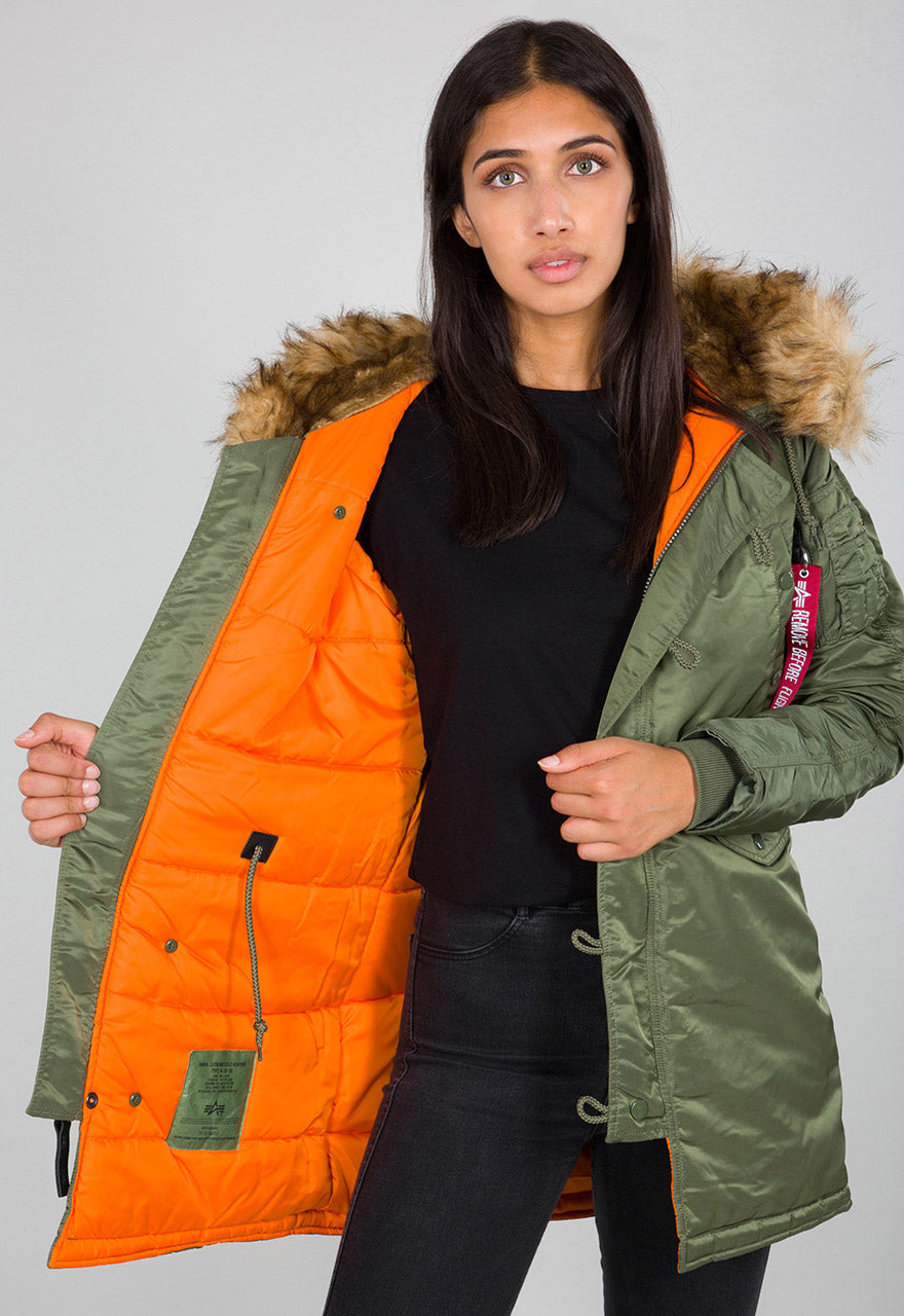 ALPHA WOMENS N3B VF59 PARKA