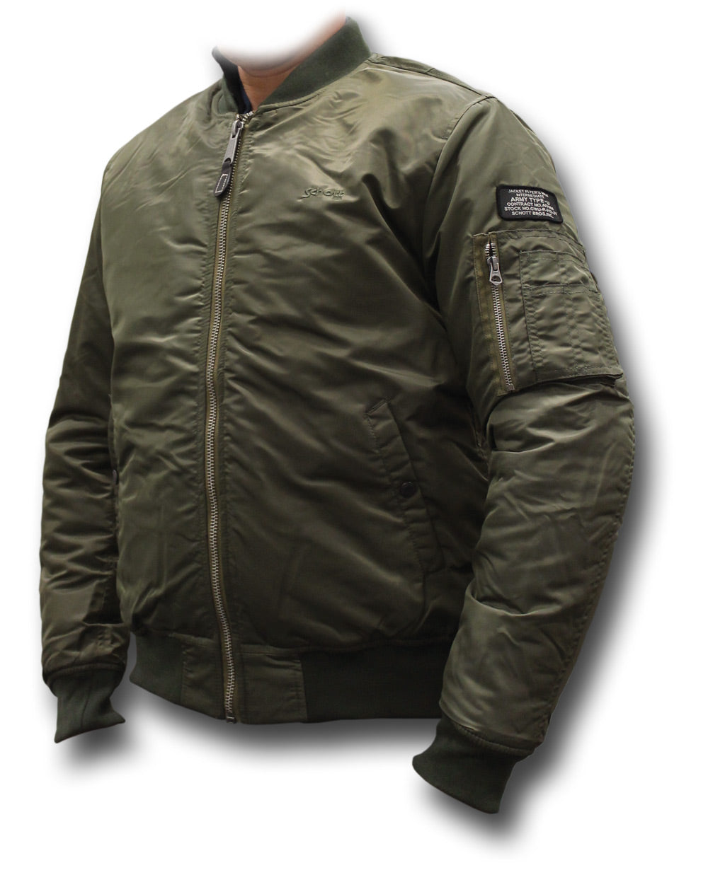 Schott air force shop 1 bomber jacket