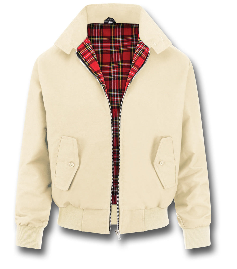 Mens classic 2024 harrington jacket