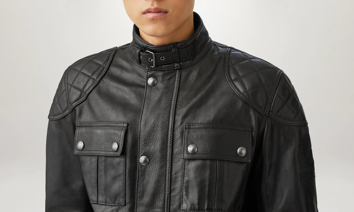 BELSTAFF BROOKLANDS LEATHER JACKET