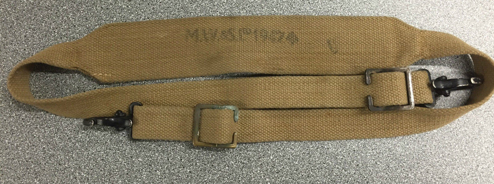 VINTAGE CANVAS SHOULDER STRAP Silvermans